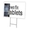 Signmission We Fix Tablets Yard Sign & Stake outdoor plastic coroplast window, C-1216 We Fix Tablets C-1216 We Fix Tablets - alternate 1